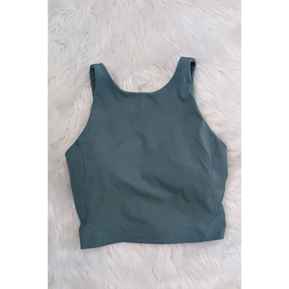 Lululemon Athletica Align High Neck Cropped Tank Top Light Support Size 6